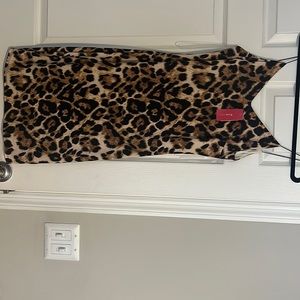 NWT Leopard Print bodycon Dress